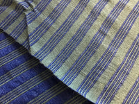 Blue Striped rayon scarf