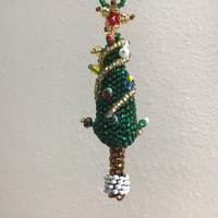Beaded Trees Ornaments