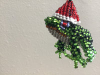 Santa Frog Ornaments