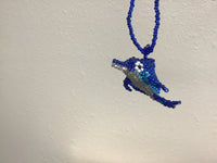 Beaded Dolphins Ornaments