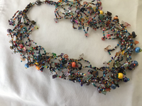 Multicolor Magnetic Beaded Necklace